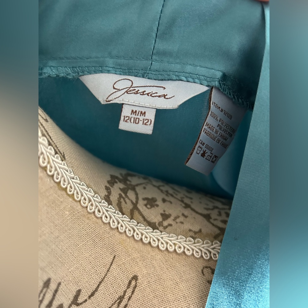 Jessica Brand Blue Robe - Picture 14 of 15